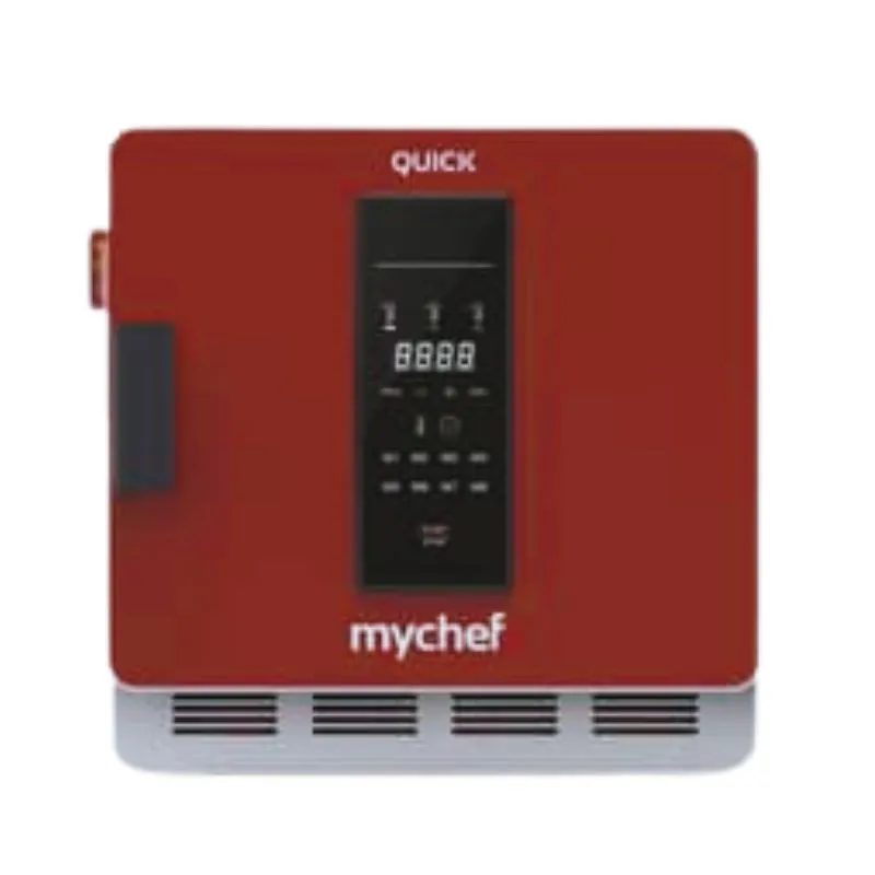 Four à Cuisson Accélérée Quick 1 avec Filtre Catalytique - Rouge