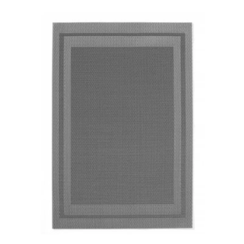 Set de Table Graphite en PVC L 450 mm x P 300 mm - Lot de 6