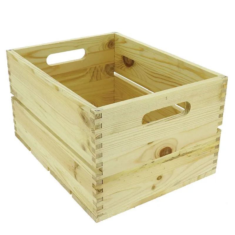Cagette Pin Naturel - 360 x 270 x 200 mm