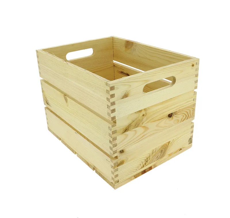 Cagette Pin Naturel - 360 x 270 x 260 mm