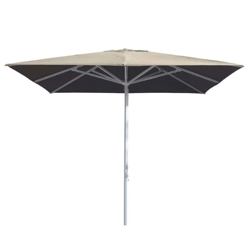 Parasol Beige en Aluminum  - H 2900 mm