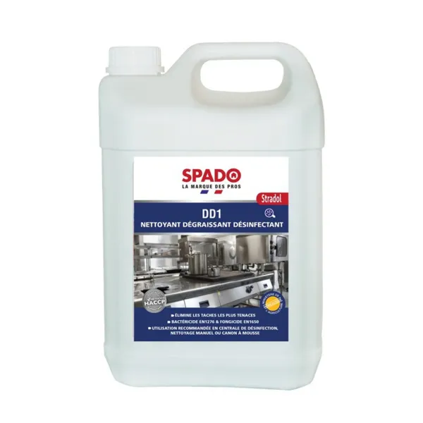 Nettoyant, Dégraissant et Désinfectant DD1 - 5 L