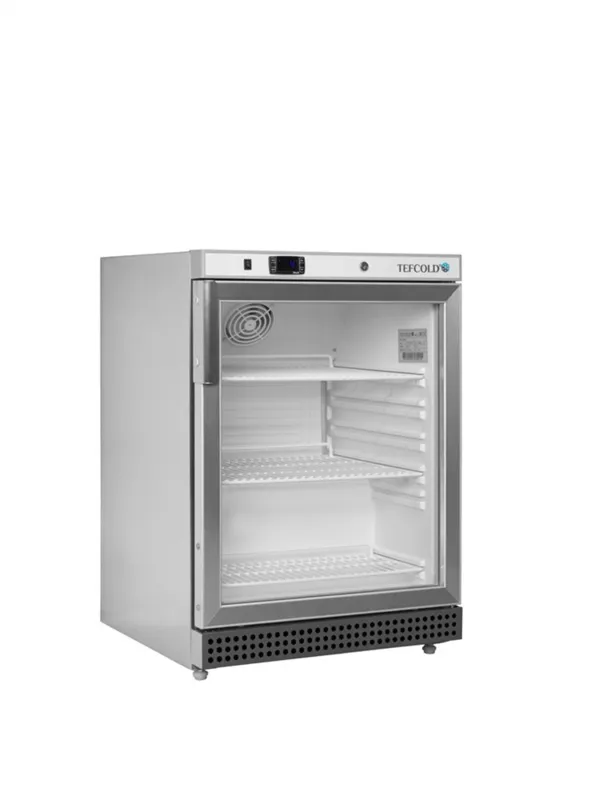 Armoire Réfrigérée Positive Vitrée - Inox  - 119 L
