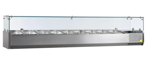 Saladette à Poser - Statique - 9 GN 1/3 - 63,9 L