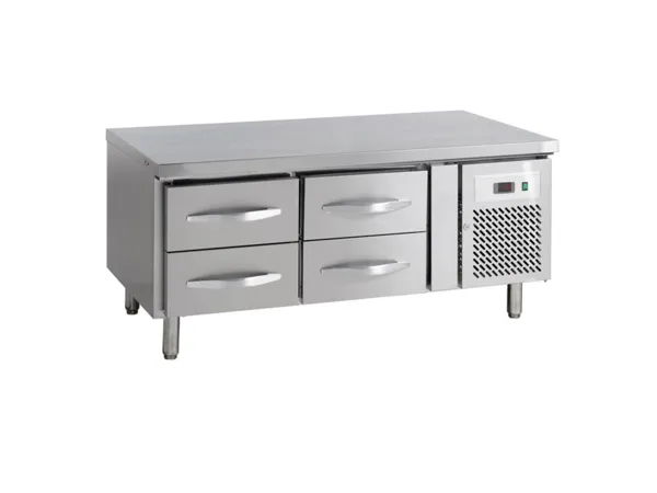 Table Réfrigérée Positive de Soubassement GN 1/1 - 170 L -  4 Tiroirs