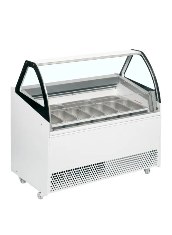 Vitrine à Glace Ventilé - 10 x 5 L