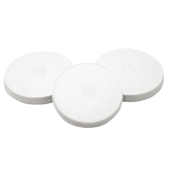 Couvercle en Carton pour Gobelet 30 cl - Compatible avec Paille - Lot de 50