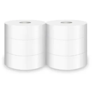 Papier Toilette Maxi Jumbo 300 m - Lot de 6