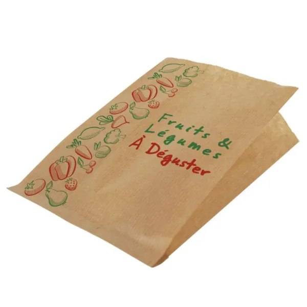 Sac à Fruits et Légumes en Kraft 3 kg - Lot de 1000