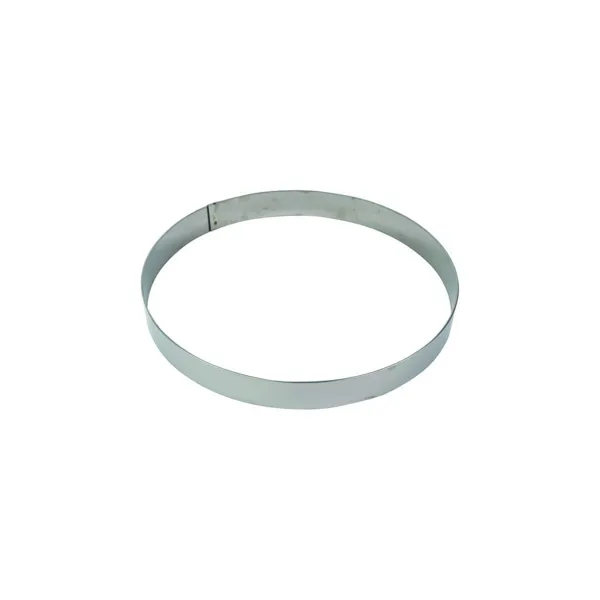 Cercle à Mousse en Inox - ⌀ 180 mm