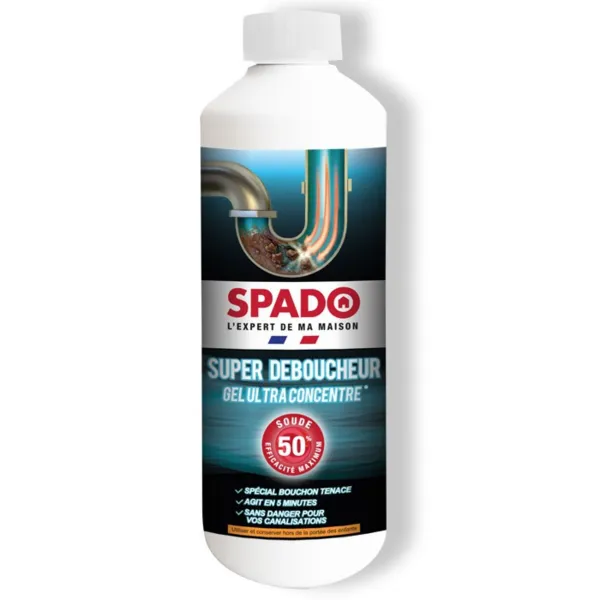 Gel Super Déboucheur Utra-Concentré - 500 g