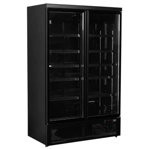 Armoire Réfrigérée Positive 2 Portes Vitrées - 1081 L