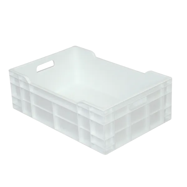 Caisse Pleine 40 L - 600 x 400 - Blanc