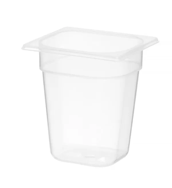 Bac Gastro GN 1/6 Polypropylène - Profondeur 200 mm - 3,4 L