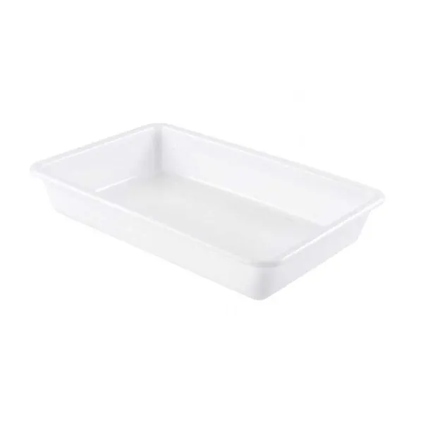 Bac Plat 10 L Blanc
