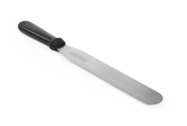 Spatule Plate Flexible en Inox avec Manche en PP - 25,5 cm