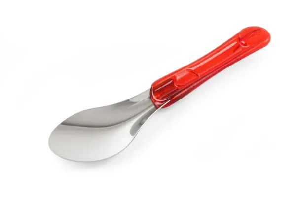 Spatule à Glace avec Manche Rouge en Tritan