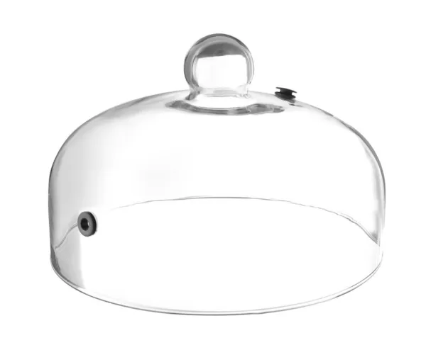 Cloche Plate en Verre avec Aération -  ø 260 mm