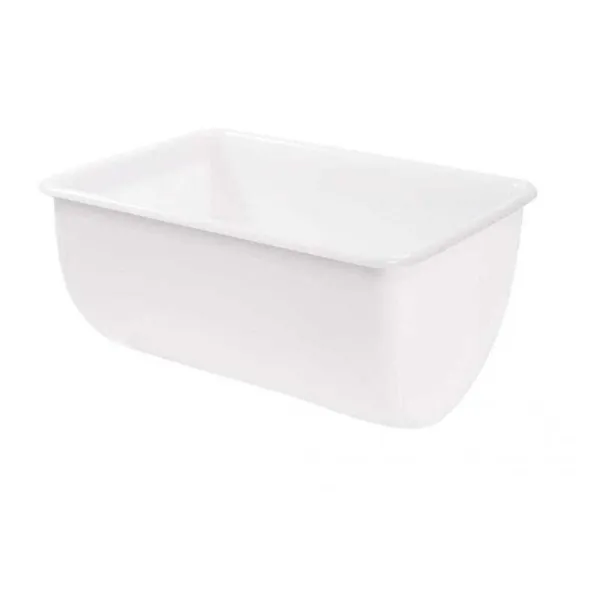 Patière Semi-cylindrique 220 L Blanc