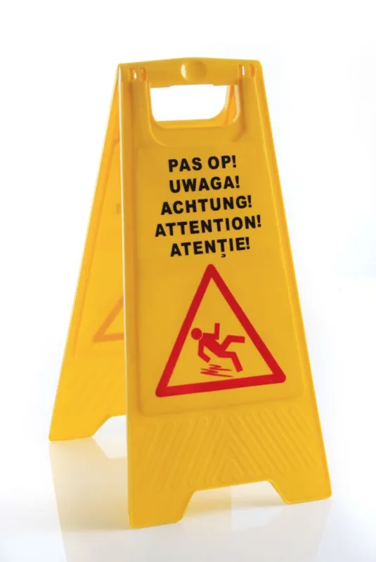Panneau Signalétique Sol Glissant