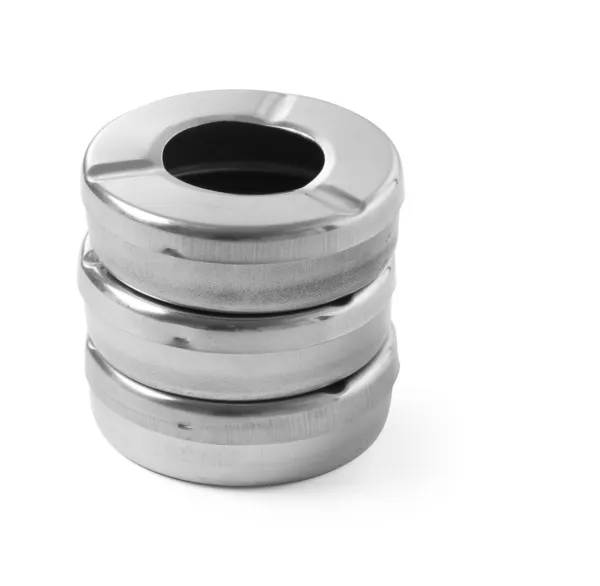 Cendrier avec Couvercle 90 mm de Diamètre - Lot de 3