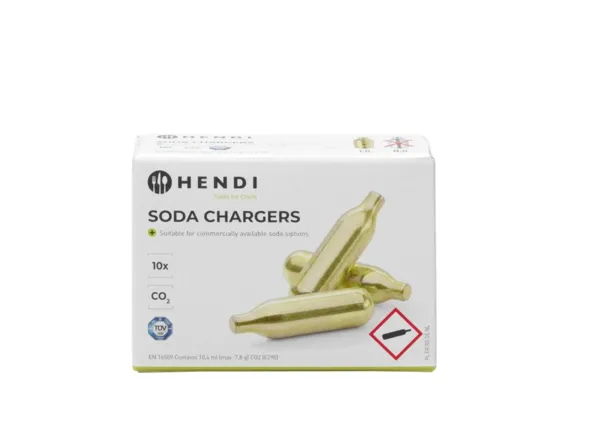 Cartouches de CO₂ pour Siphon à Soda - Lot de 10