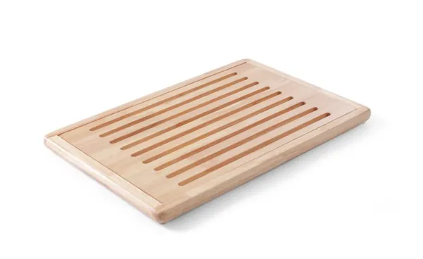 Planche à Pain avec Ramasse-Miettes - 475 x 322 mm - Epaisseur 20 mm