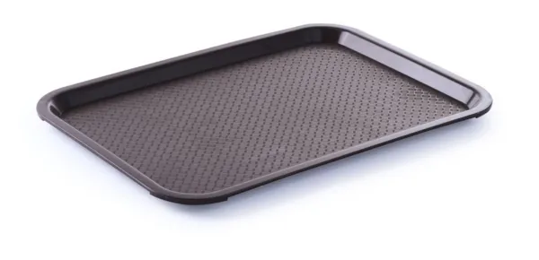 Plateau Rectangulaire Fast Food - Moyen 415 x 305 mm - Marron