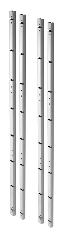 Jeu de 4 Glissières de Support pour Mini Chambre Froide