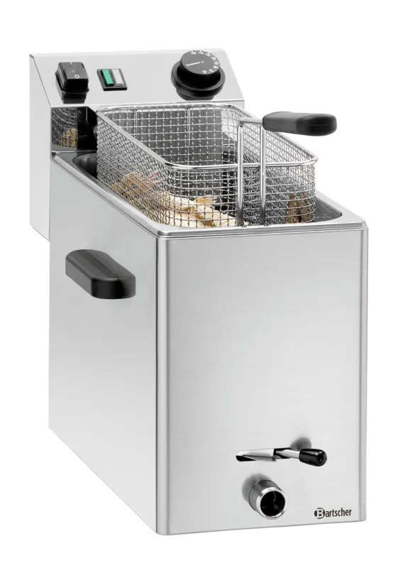 Friteuse Electrique SNACK XL Plus avec Vanne de Vidange - 8 L