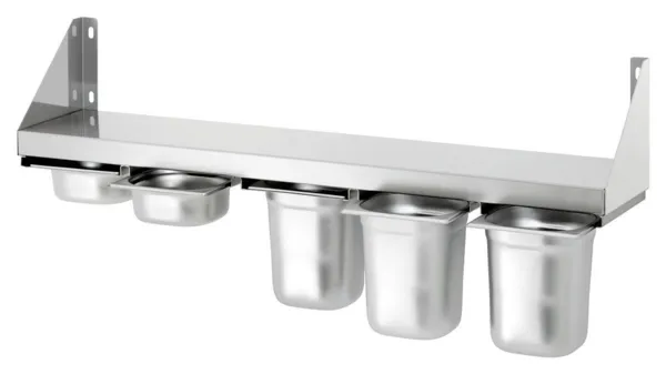 Étagère à Epices - 5 x Bacs GN 1/6