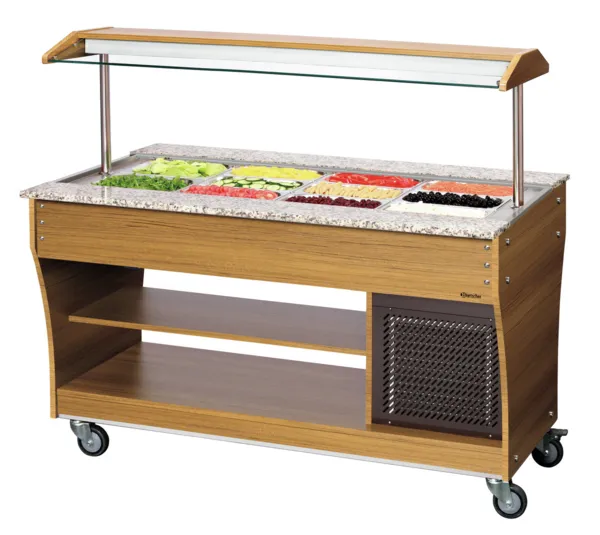 Buffet/Bar à Salades Réfrigéré - 4 x GN 1/1