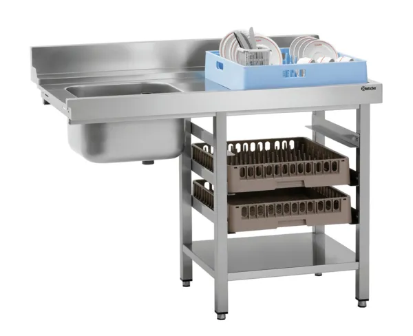 Table de Tri avec 1 Bac - Droite - L 1200 x P 715 mm