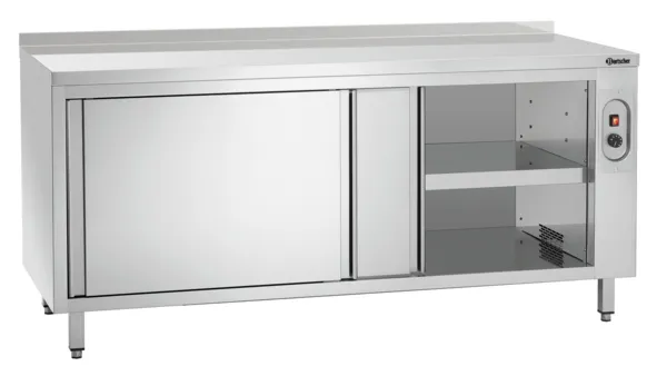 Armoire Chauffante avec Dosseret - L 1800 x P 700 mm