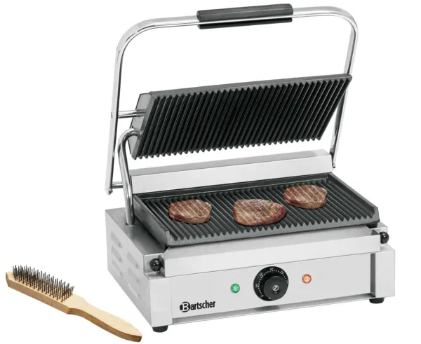 Grill Panini de Contact - Plaques Rainurées