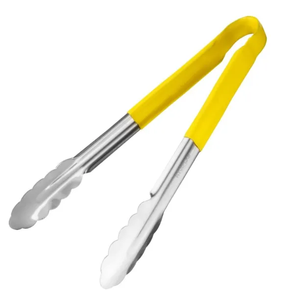 Pince de Service Jaune en Inox - 300 mm
