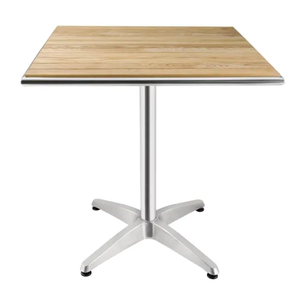 Table Carrée en Frêne - 700 x 700 mm