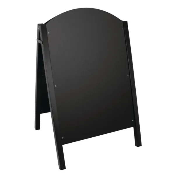 Panneau de Trottoir Noir Structure Métallique - 675 x 660 mm