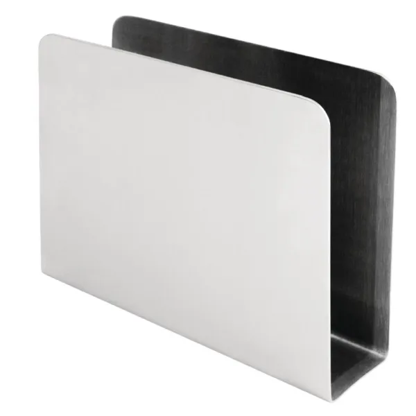 Porte-Serviettes Carré en Inox - 150 x 40 mm