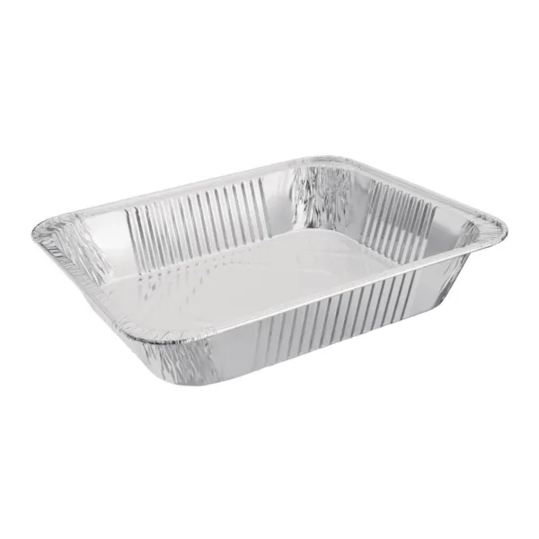 Plat Rectangulaire en Aluminium GN 1/2 - 3,6 L - Lot de 5
