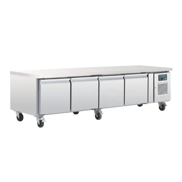 Soubassement Réfrigéré Positif GN 1/1 Série U - 4 Portes - 420 L
