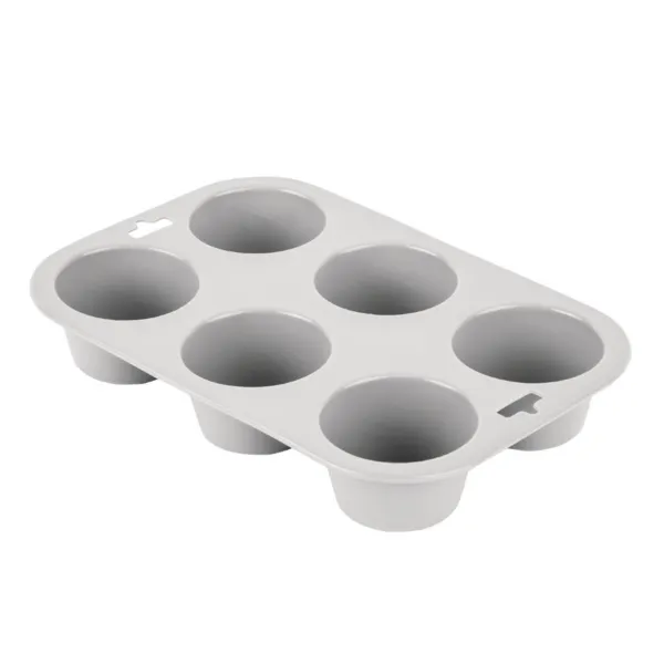 Plaque Flexible en Silicone - 6 Muffins
