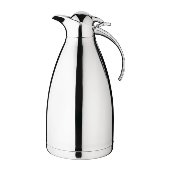 Pichet Isotherme en Inox Couvercle À Charnière - 2 L
