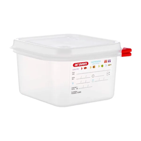 Boîte Alimentaire Gn1/6 1,7L - Lot De 4