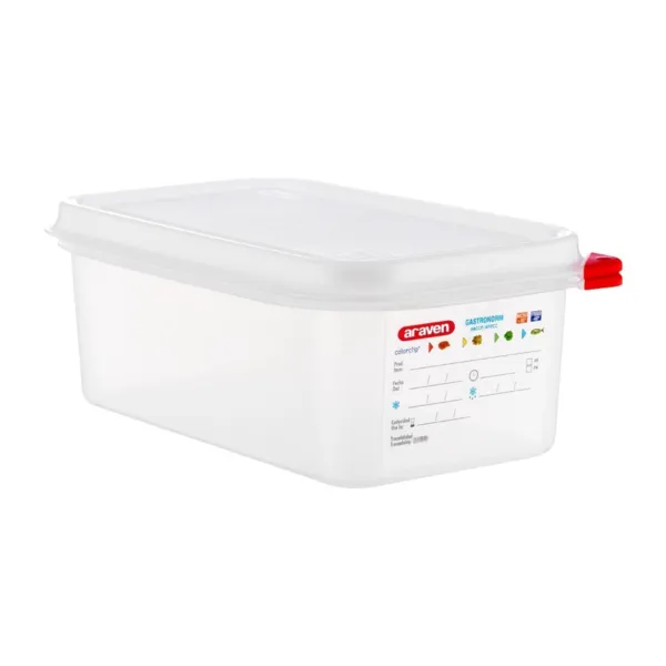 Boîte Alimentaire Gn1/4 2,8L - Lot De 4