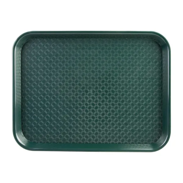 Plateau Fast Food En Plastique Vert