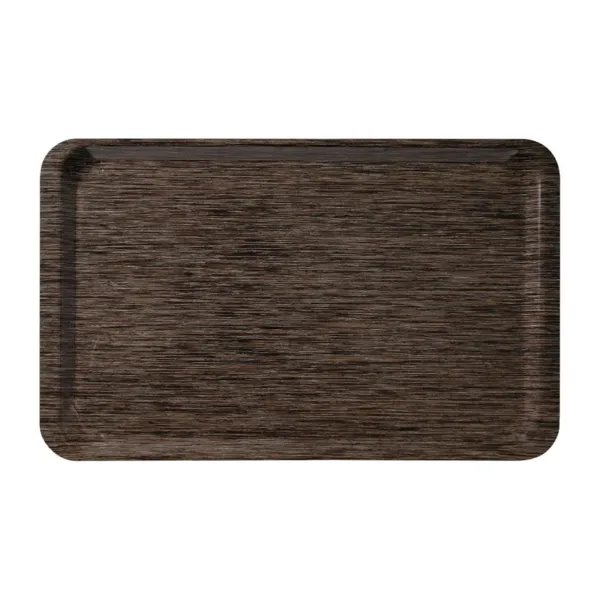 Plateau De Service En Mélamine Gn1/1 530X325Mm Wengé