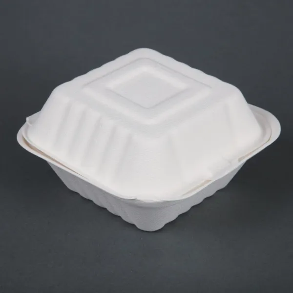 Boîtes À Hamburger Compostables - L 149 mm - Lot de 500