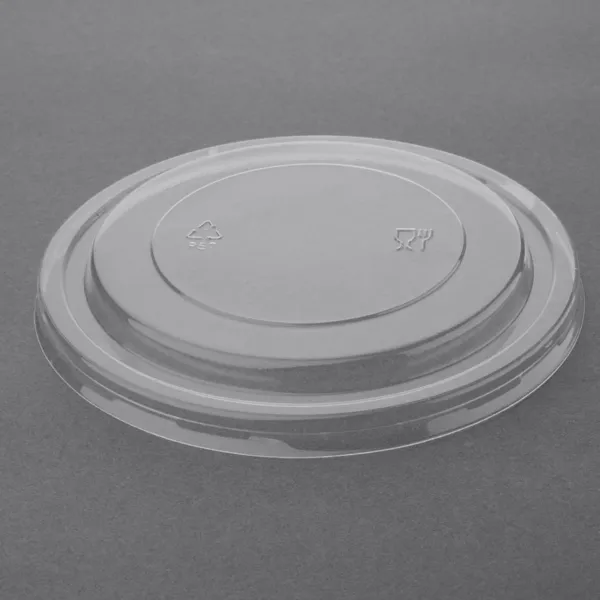 Couvercles Pet Pour Bols Salade Kraft Ronds - Lot De 300