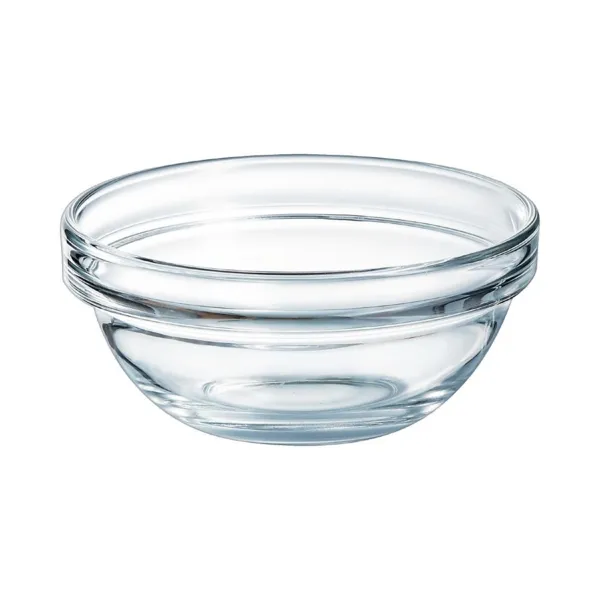 Saladiers Empilables En Verre Trempé -Ø100Mm - Lot De 6